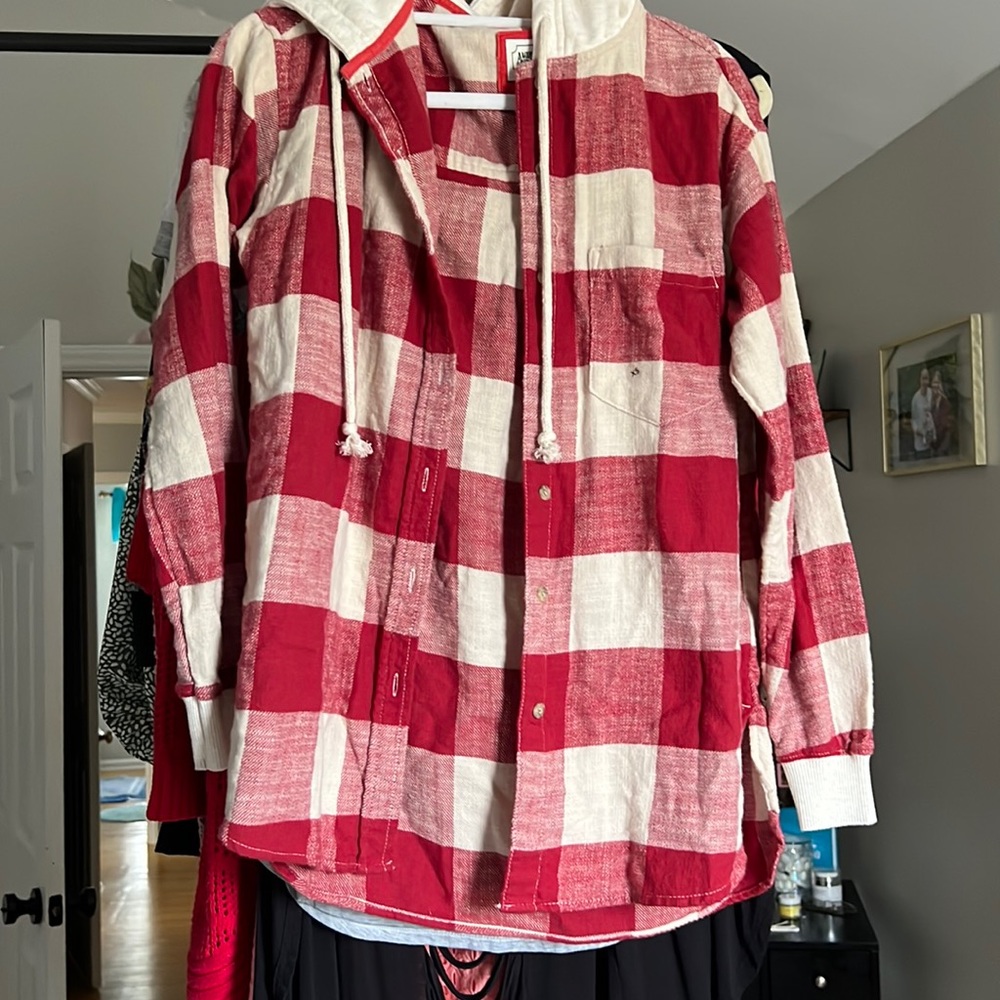 Hoodie style sweatshirt!